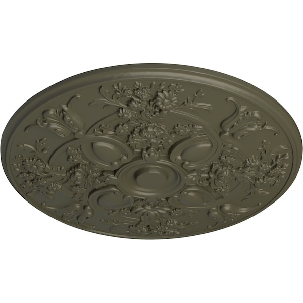 Baile Ceiling Medallion (Fits Canopies Up To 6), Hand-Painted Witch Hazel, 31 1/4OD X 2 1/4P